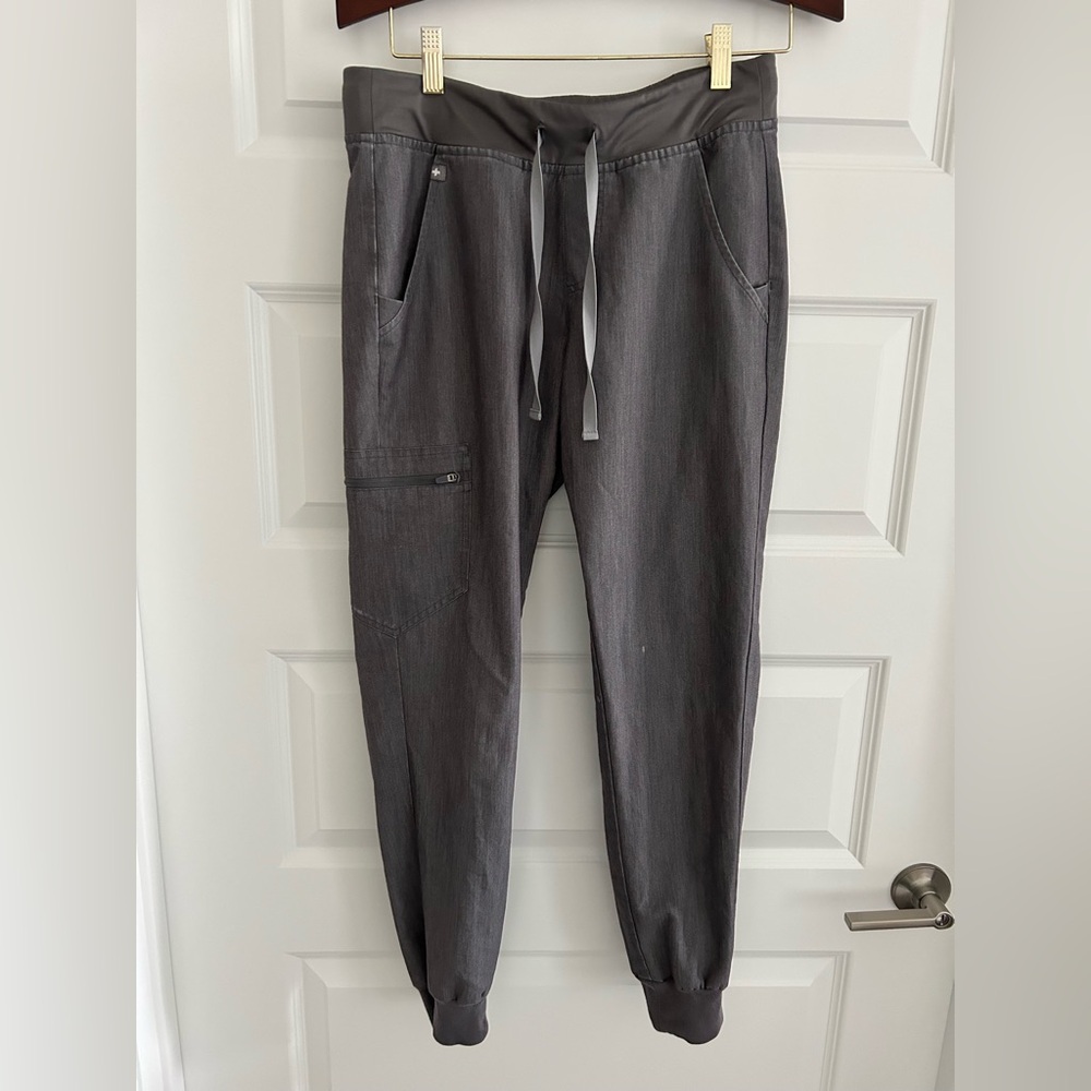 Figs Technical Scrub Pants Gray Size S